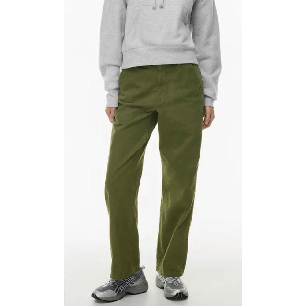 ARITZIA Wilfred Brennan Olive Green Carpenter Pants